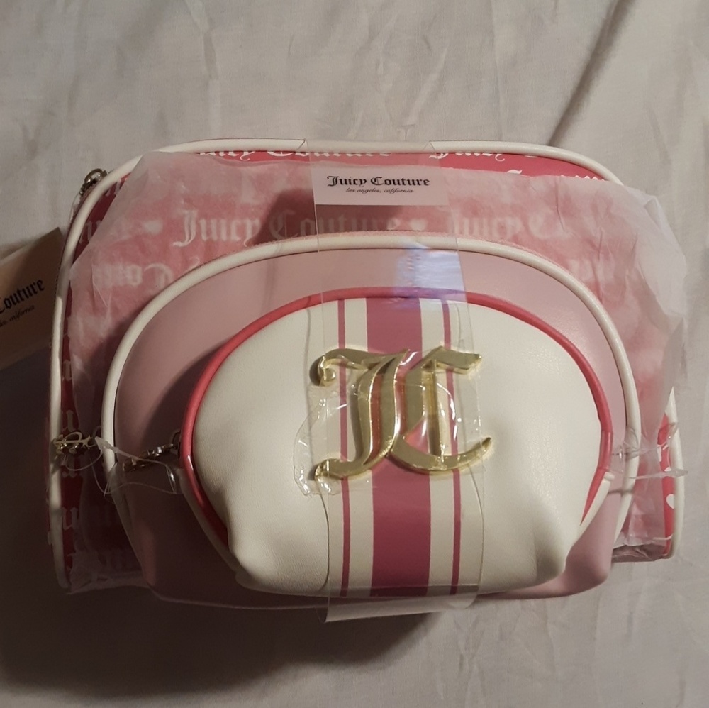 Juicy couture makeup bags
